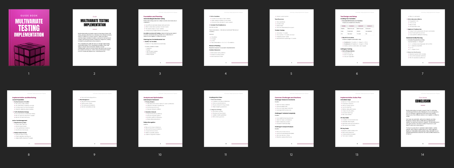 Entrepedia 1744727717617-Multivariate-Testing-Impementation-Playbook---Guide